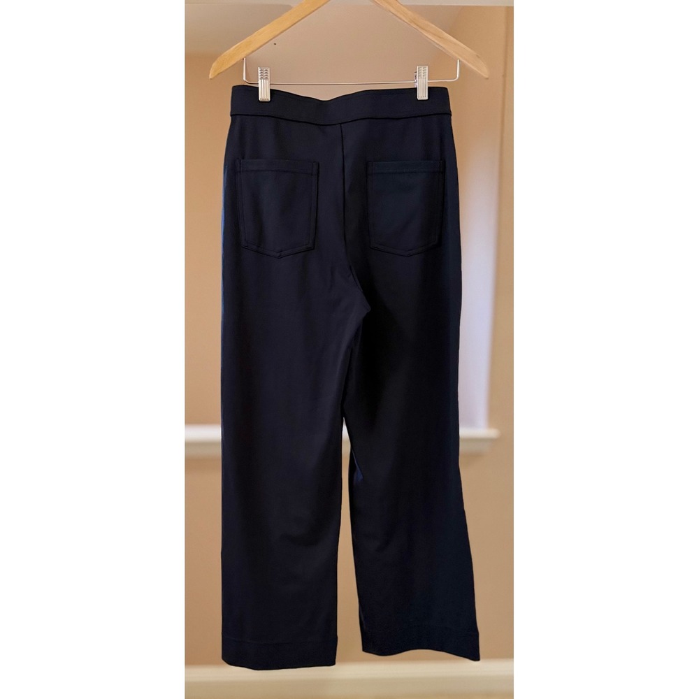NWT Women's HALARA Black Stretch High Waisted Pockets Workwear Casual M Petite - Picture 5 of 6